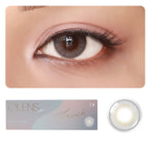 colored contact lenses OLENS French Shine Gray ( 1 Day )
