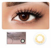 colored contact lenses Spanish Real brown