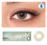 colored contact lenses OLENS Russian Smoky Olive ( 1 Day )