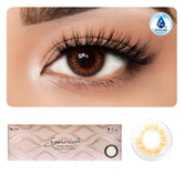 colored contact lenses Spanish brown