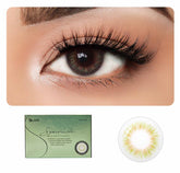 colored contact lenses Spanish Real Olive