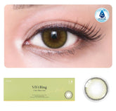colored contact lenses OLENS Viviring Olive ( 1 Day )