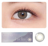 colored contact lenses OLENS Ending Grey ( 1 Day )