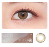 colored contact lenses OLENS Ending Brown ( 1 Day )