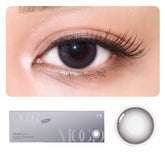 colored contact lenses OLENS Mood Night Grey ( 1 Day )