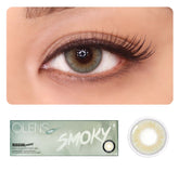 colored contact lenses OLENS Russian Smoky Olive ( 1 Day )