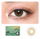 colored contact lenses OLENS Scandi Olive ( 1 Month )