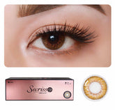 colored contact lenses secriss coral brown