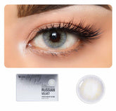 coloured contact lens OLENS Russian Velvet Gray ( 1 Month )