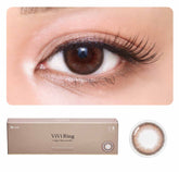 colored contact lenses OLENS Viviring Choco ( 1 Day )