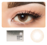 colored contact lenses russian velvet brown