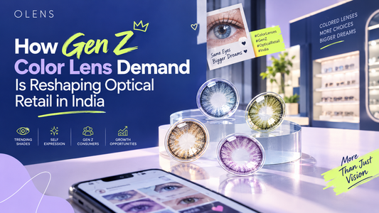 How Gen Z Color Lens Demand Is Reshaping Optical Retail in India