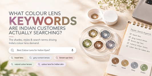 What Color Lens Keywords are Indian Customers Actually Searching?