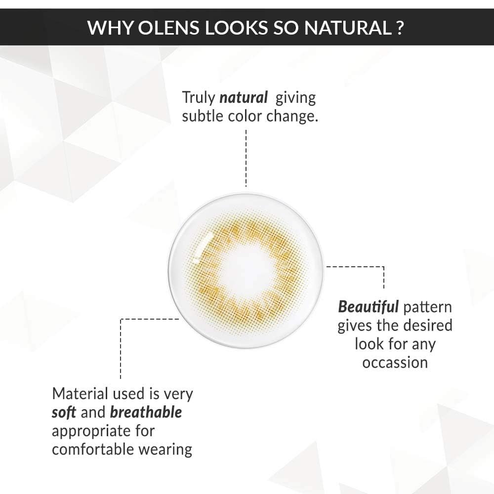 colored contact lenses OLENS Scandi Olive ( 1 Month )