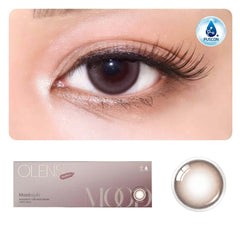 colored contact lenses OLENS Mood Night Brown ( 1 Day )