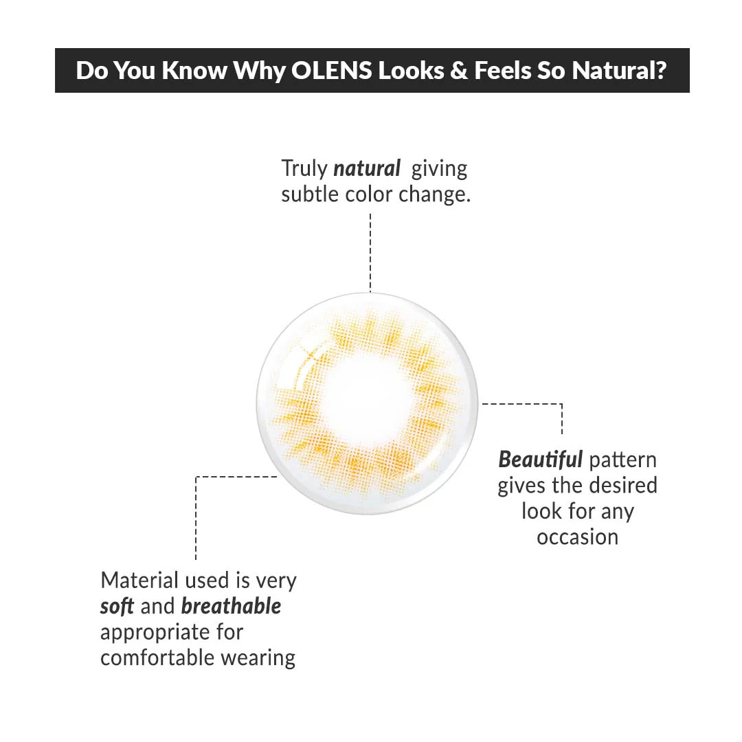 colored contact lenses Spanish brown