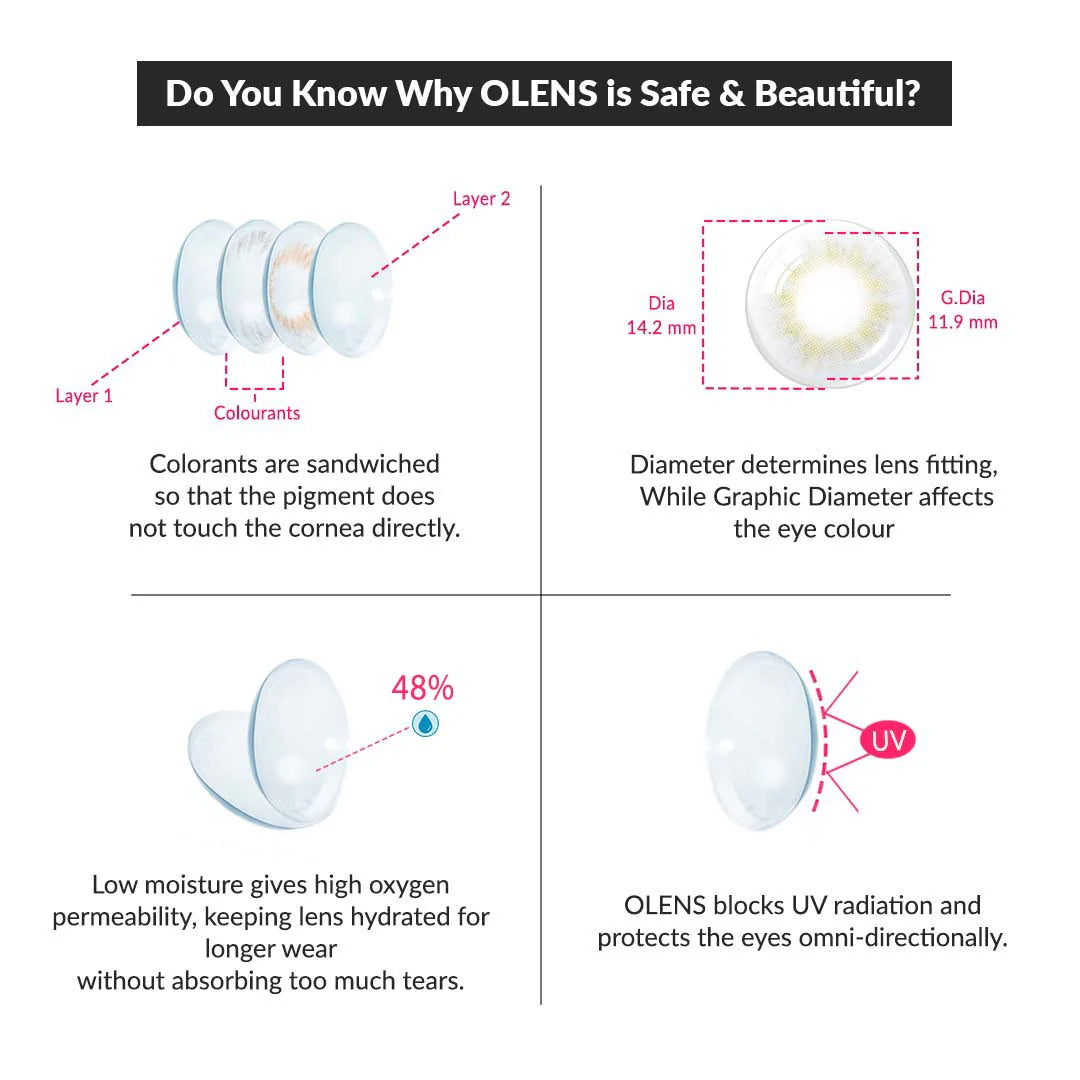 colored contact lenses Spanish gray