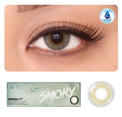 colored contact lenses OLENS Russian Smoky Olive ( 1 Day )