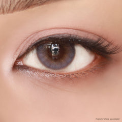 colored contact lenses OLENS French Shine Lavender ( 1 Day )